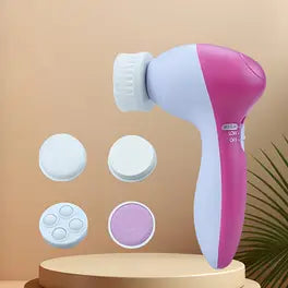 Cepillo Facial Limpieza 5 En 1 Exfoliante